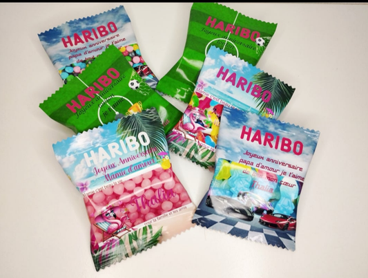 Mini sachet d'haribo