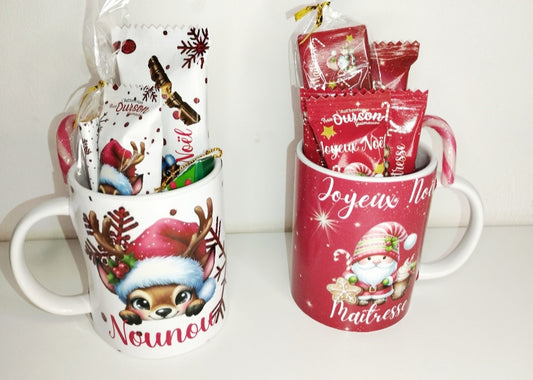 Mug gourmand de Noël